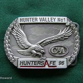 Belt Buckle: Hunter Valley No1 Huntersafe 96
