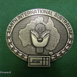Belt Buckle: Smith International Australia