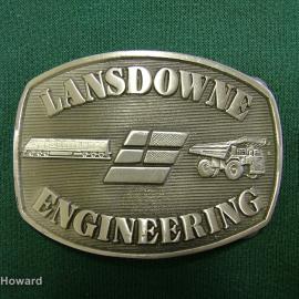 Belt Buckle: Lansdowne Engineering