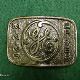 Belt Buckle: GE Mining Drives