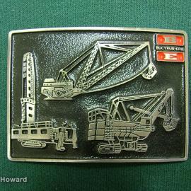 Belt Buckle: BE Bucyrus-Erie