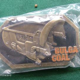 Belt Buckle: Bulga Coal P&H March 1997