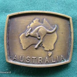 Belt Buckle: Australia