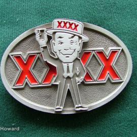 Belt Buckle:  XXXX