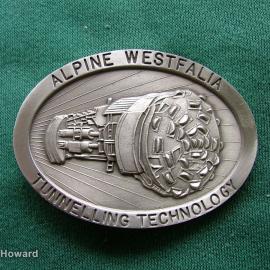 Belt Buckle: Alpine Westfalia Tunnelling Technology