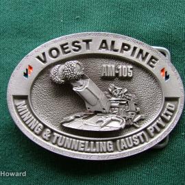 Belt Buckle:Voest Alpine Mining & Tunnelling (AUST) PTY LTD