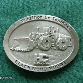 Belt Buckle: Marathon Le Tourneau Blackwood Hodge Howick Coal
