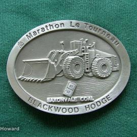 Belt Buckle: Marathon Le Tourneau Blackwood Hodge Saxonvale Coal
