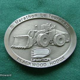 Belt Buckle: Marathon Le Tourneau Blackwood Hodge Drayton