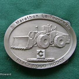 Belt Buckle: Marathon Le Tourneau Blackwood Hodge Camberwell Coal