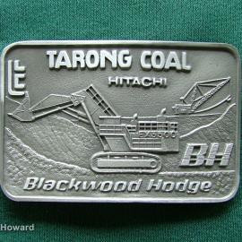 Belt Buckle: Tarong Coal Hitachi Blackwood Hodge