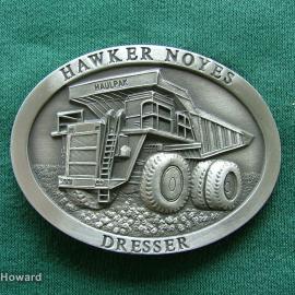 Belt Buckle: Hawker Noyes Dresser