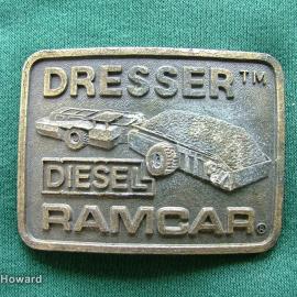 Belt Buckle: Dresser Diesel Ramcar