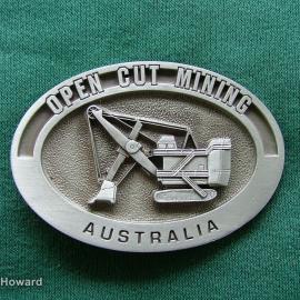 Belt Buckle: Open Cut Mining Australia
