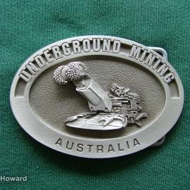 Belt Buckle: Underground Mining Australia