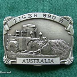 Belt Buckle: Tiger 690 B Australia