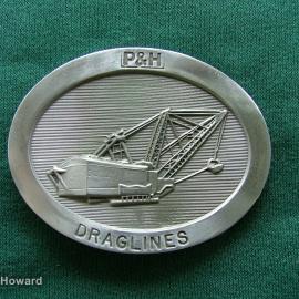 Belt Buckle: P&H Draglines