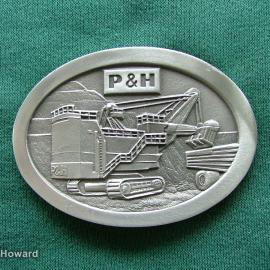 Belt Buckle: P&H