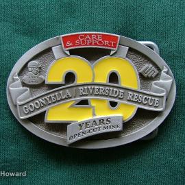 Belt Buckle: Goonyella/Riverside Rescue