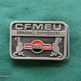 Belt Buckle: CFMEU Mining Division Ulan Coal