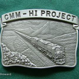 Belt buckle: CMM - HI Project