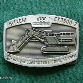 Belt buckle: Hitachi EX3500-2 Bayswater Colliery