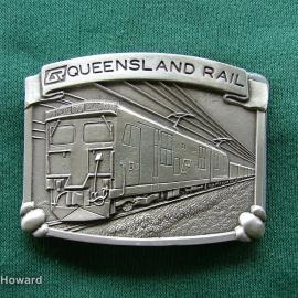 Belt buckle: Queensland Rail