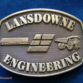 Belt Buckle: Lansdowne Engineering