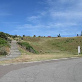 Steps above the Bogey Hole, Newcastle, NSW, 27 February 2010