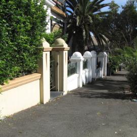 Decorative fencing, Newcastle, NSW, 27 February 2010