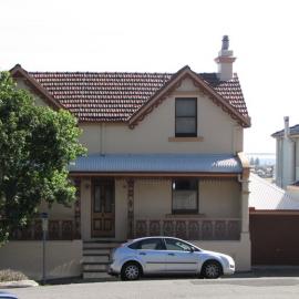Building with decorative gables, Newcastle, NSW, 27 February 2010