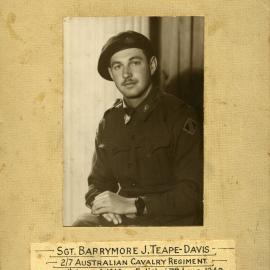 Sgt. Barrymore J. Teape-Davis (1916-1943)