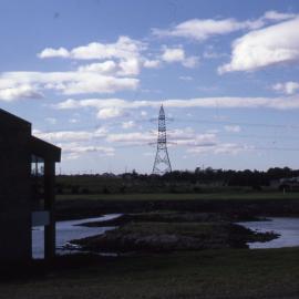 Pond 1 fills, Shortland Wetlands, NSW, June 1986