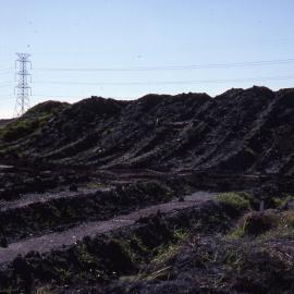 Pond excavations, Shortland Wetlands, NSW, 1986-June 1988
