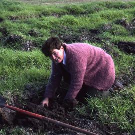 Community Employment Program worker, Shortland Wetlands, NSW, 1986