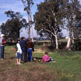 School group, Shortland Wetlands, NSW, 1986-June 1988