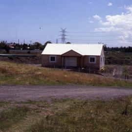 Canoe shed, Shortland Wetlands, NSW, December 1987