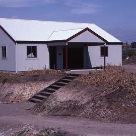 Canoe shed, Shortland Wetlands, NSW, December 1987