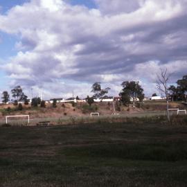 Garden mounds, Shortland Wetlands, NSW, May 1988