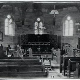 Interior of the Holy Trinity Church, Merriwa, NSW, [n.d.]