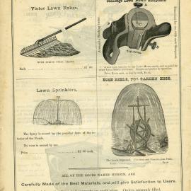 James Smart Manufacturing Lawn Mowers, Lawn Rollers, Garden Tools Catalogue - Page 04
