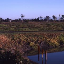 Canoe trail, Shortland Wetlands, NSW, 26 June 1988