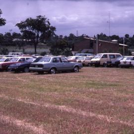 Parking, Opening Day Shortland Wetlands, NSW, 6 November 1988