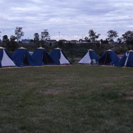 Royal Australasian Ornithologists Union campout, Shortland Wetlands, NSW, December 1988