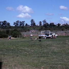 Lions Club Picnic Area planting, Shortland Wetlands, NSW, Autumn 1989
