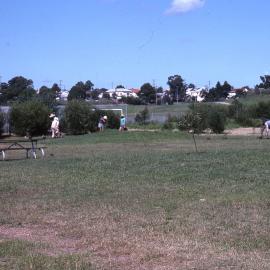 Lions Club Picnic Area planting, Shortland Wetlands, NSW, Autumn 1989