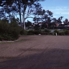 Visitors Centre car park, Shortland Wetlands, NSW, June 1989