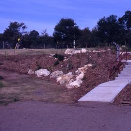 Visitors Centre gardens, Shortland Wetlands, NSW, June 1990