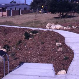 Visitor Centre gardens, Shortland Wetlands, NSW, June 1990