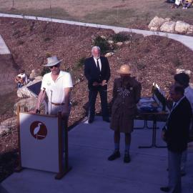 John Price, NSW MP for Waratah, Shortland Wetlands, NSW, June 1990